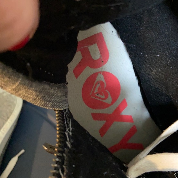 ROXY “Stowaway” Gray High-Top. Size 8 - Picture 13 of 14